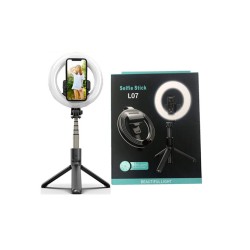 SELFIE STICK WITH RINGLIGHT AND TRIPOD L07 SELFIE STICK WITH RINGLIGHT AND TRIPOD L07